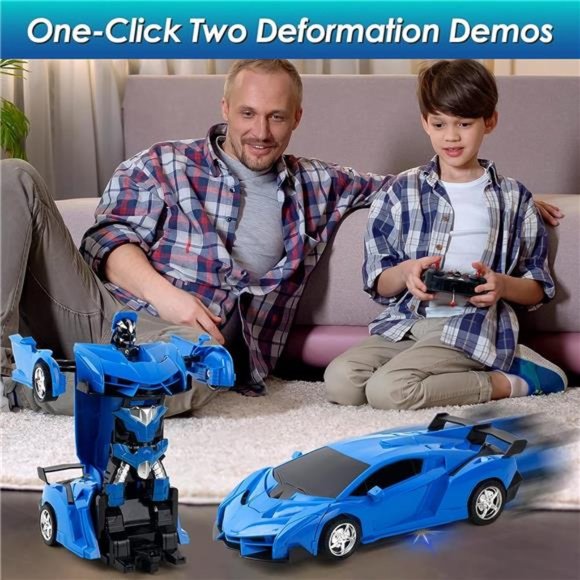 Remote Control Car,Rechargeable Transformable Remote Control Car for Boys&Girls - Picture 2 of 6